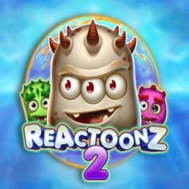 Reactoonz 2 logo by Play'n GO at Shotz Casino
